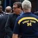 Michigan head coach Brady Hoke makes his way into the stadium before the start of the season home opener against Central Michigan at Michigan Stadium on Saturday, August 31, 2013. Melanie Maxwell | AnnArbor.com